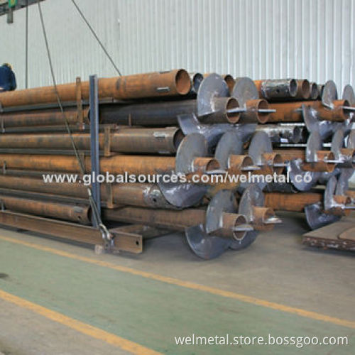 Prefabricated Structural Steel Screw Pile, 1,600, 1,800, 2,000, 2,500mm Length